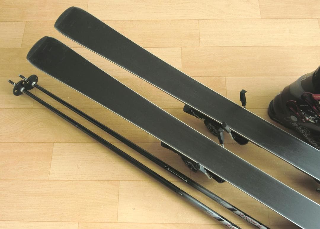 ■■送料無料■サロモン■メンズスキーセット■板165靴27.5■メンテ付き■■