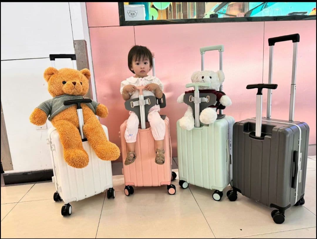 スーツケース 機内持ち込み 子どもが乗れる 乗れるキャリーケース TSAロック