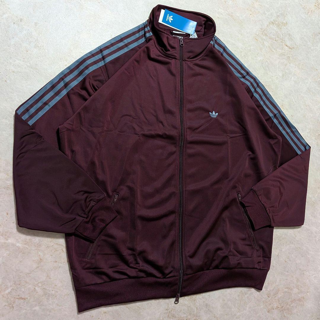 新品✨廃盤品 アディダス ベッケンバウアートラックジャケット マルーン紫青2XL
