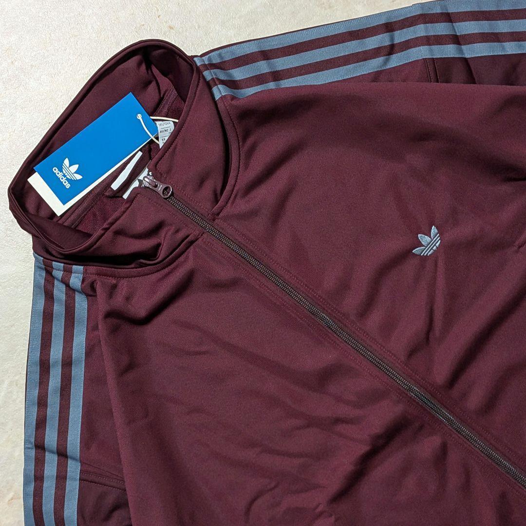 新品✨廃盤品 アディダス ベッケンバウアートラックジャケット マルーン紫青2XL