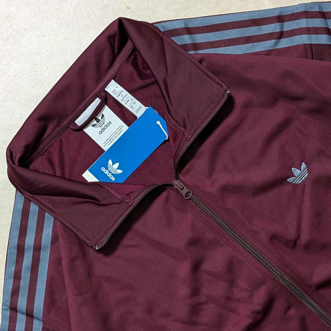 新品✨廃盤品 アディダス ベッケンバウアートラックジャケット マルーン紫青2XL