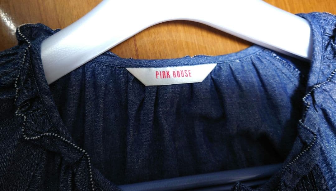 PINKHOUSE ピンクハウス　ワッペンワンピース