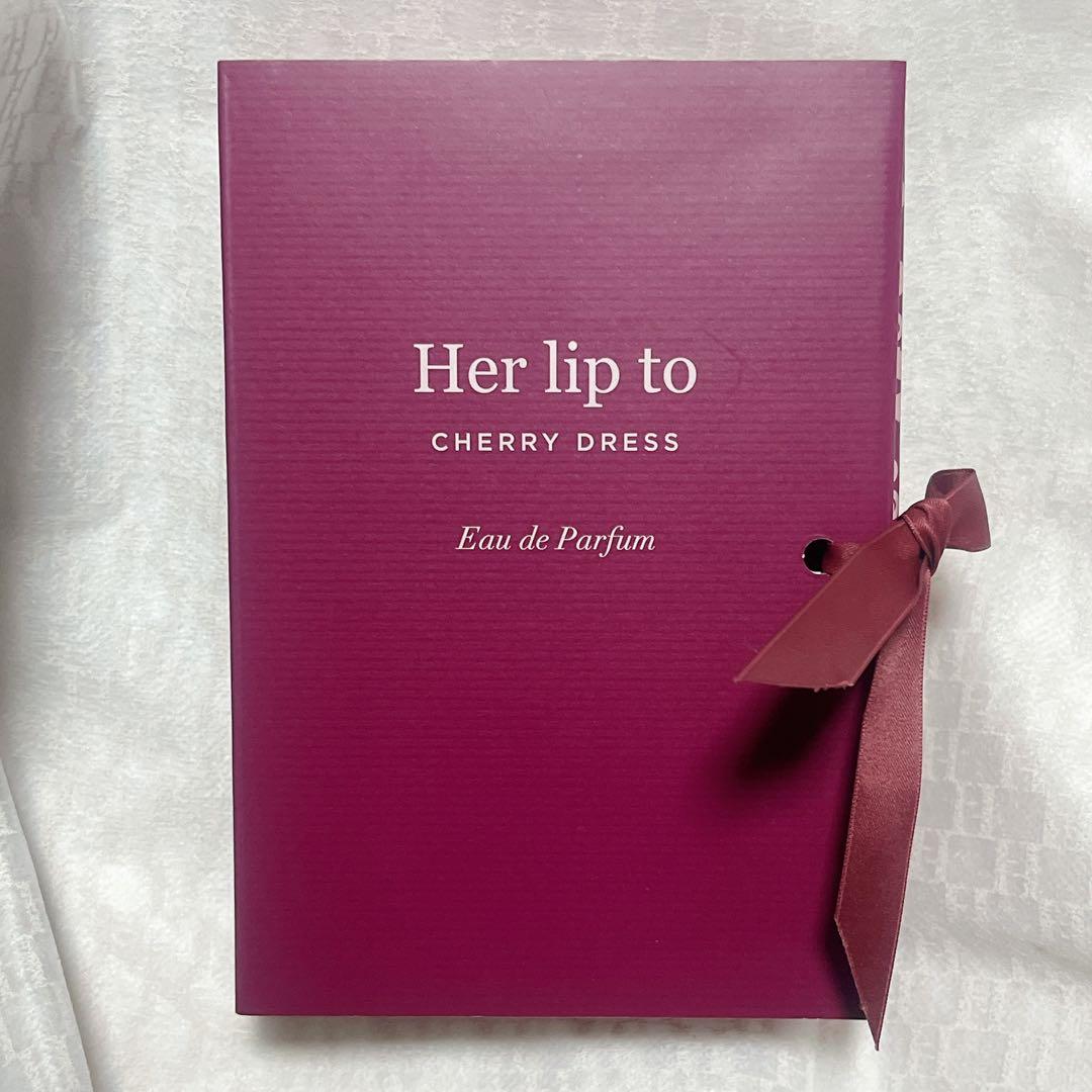 【新品未開封】Herlipto CHERRY DRESS チェリー 香水