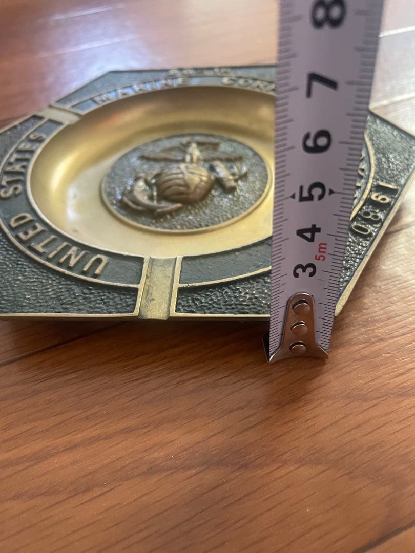 激レア！アメリカ海兵隊　沖縄　205th 記念灰皿 ビンテージ