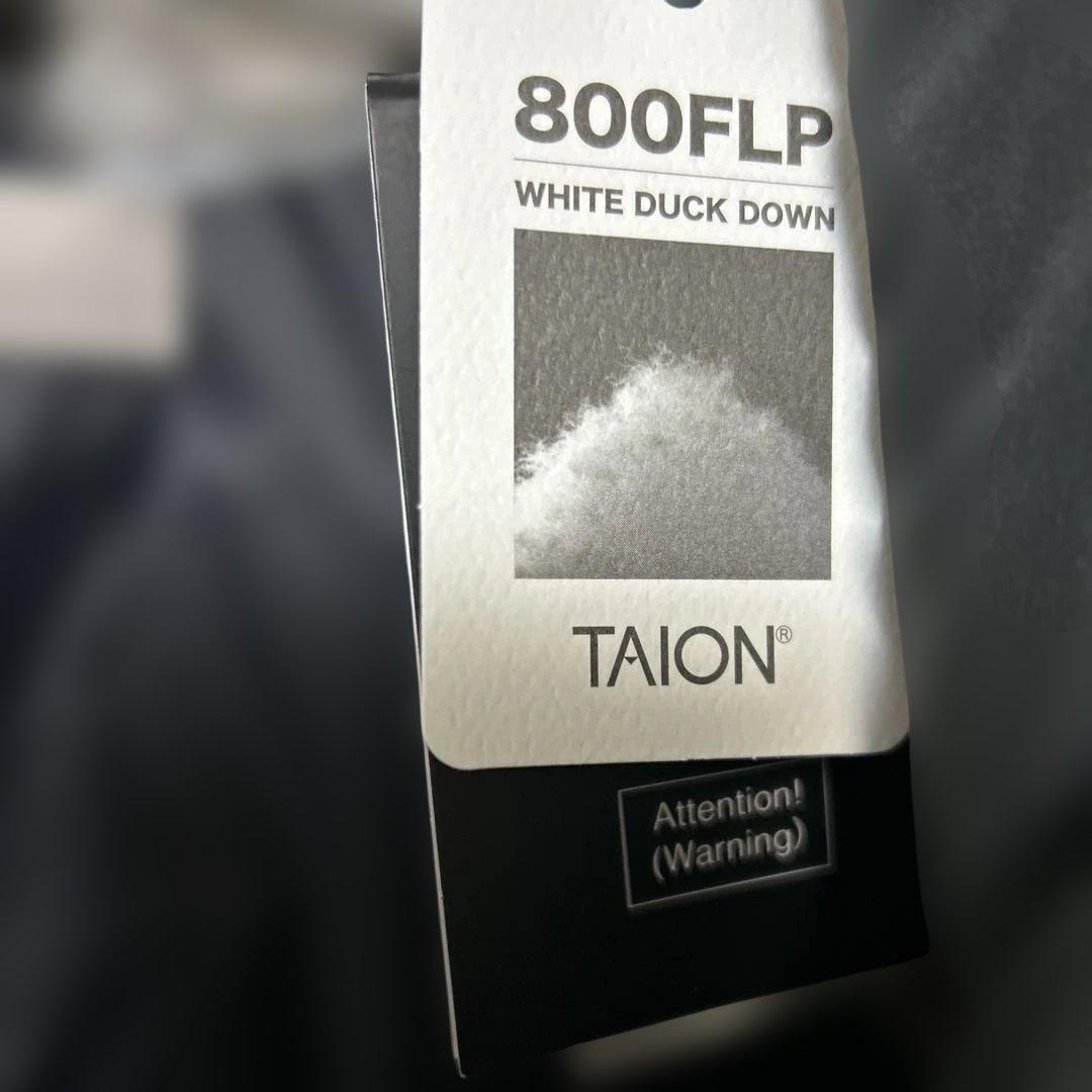 ハムちゃんブラック キルティングダウンベスト ゴールドファスナー