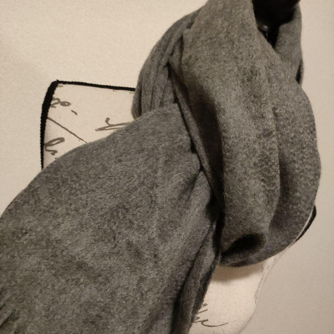 48 超美品　Chloe　クロエ　大判　マフラー　カシミヤ　ストール