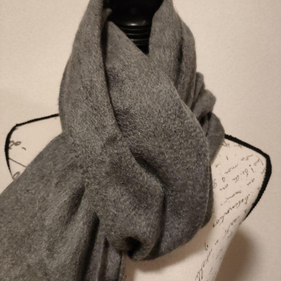 48 超美品　Chloe　クロエ　大判　マフラー　カシミヤ　ストール