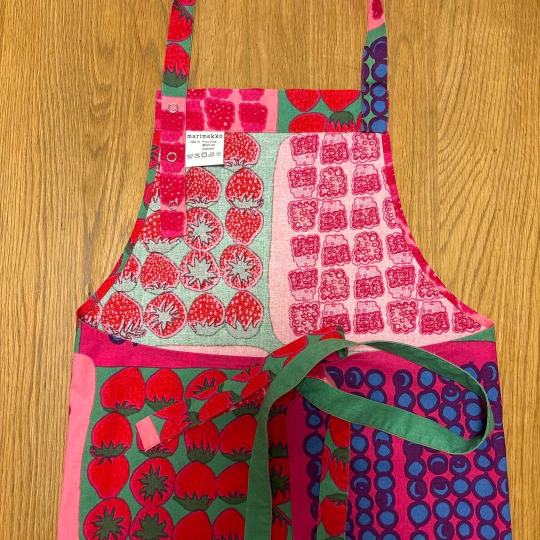 marimekko マリメッコ エプロン ムンモランマルヤット 廃盤品