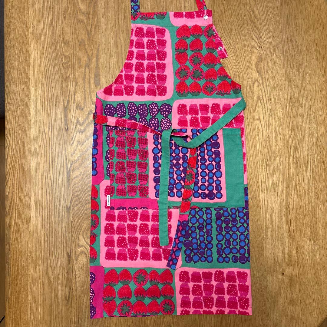 marimekko マリメッコ エプロン ムンモランマルヤット 廃盤品
