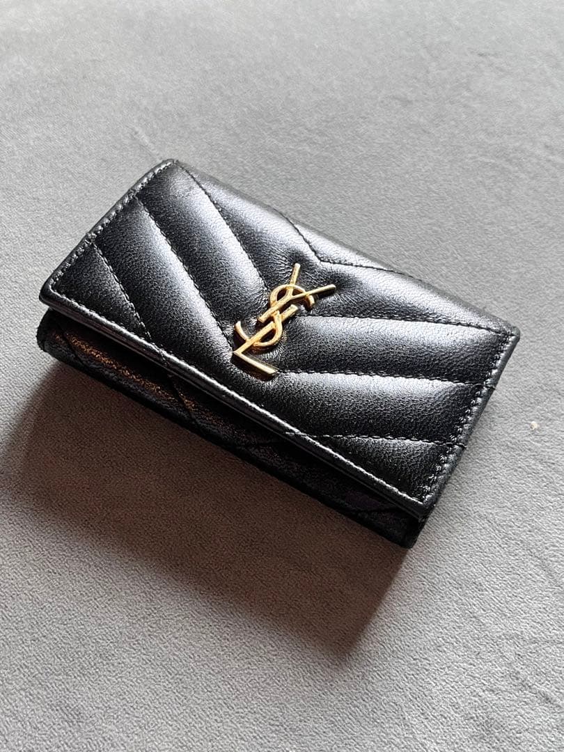 SAINT LAURENT キーケース ブラック