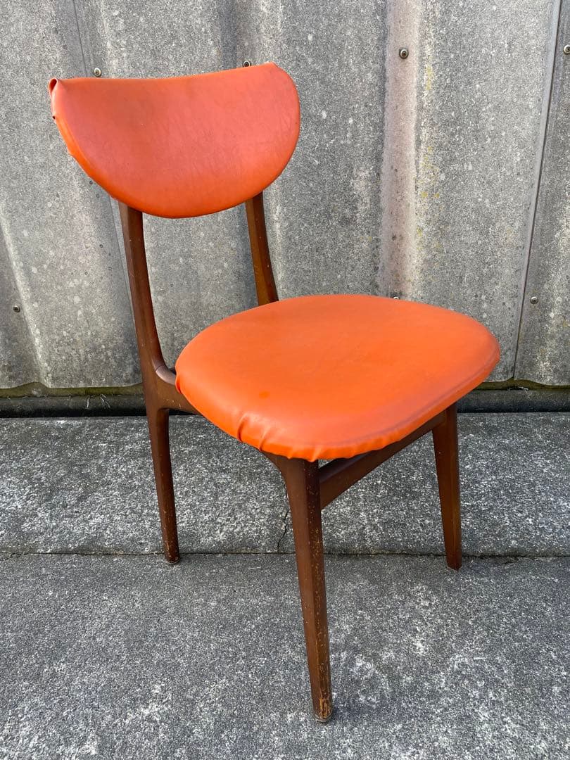 ビンテージ/昭和レトロ/ミッドセンチュリー/ダイニングチェア/チェア/椅子/②