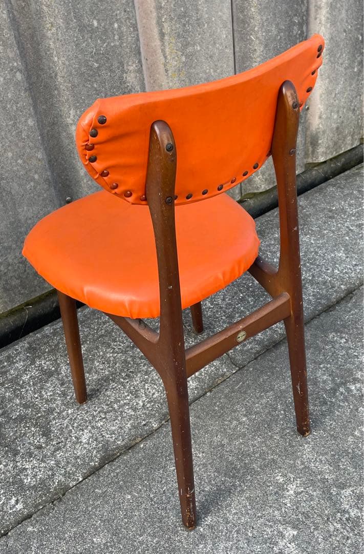 ビンテージ/昭和レトロ/ミッドセンチュリー/ダイニングチェア/チェア/椅子/②