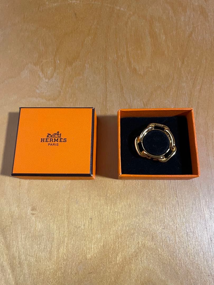 お*り様 エルメス レガート スカーフリング 601109S