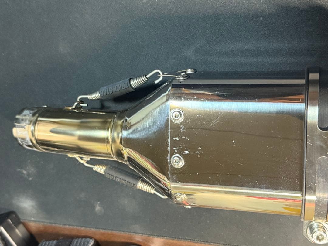 TRICK STAR 政府認証スリップオンマフラー　ninja400