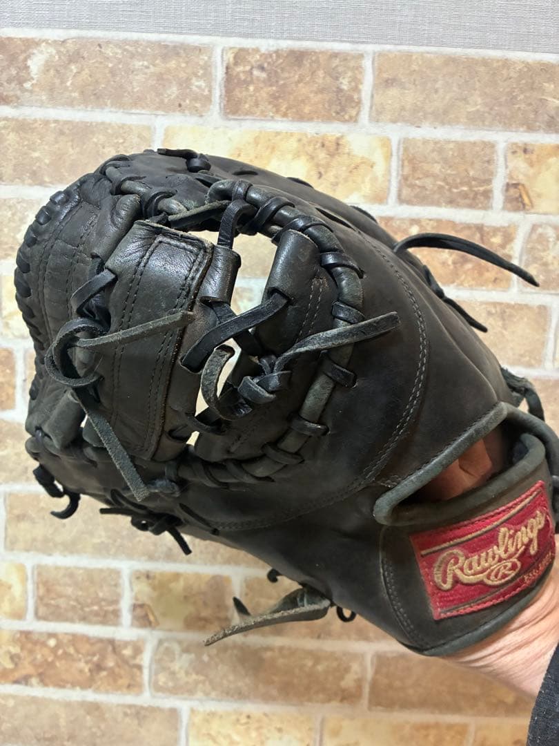 Rawlings 軟式グローブ 黒　ローリングス