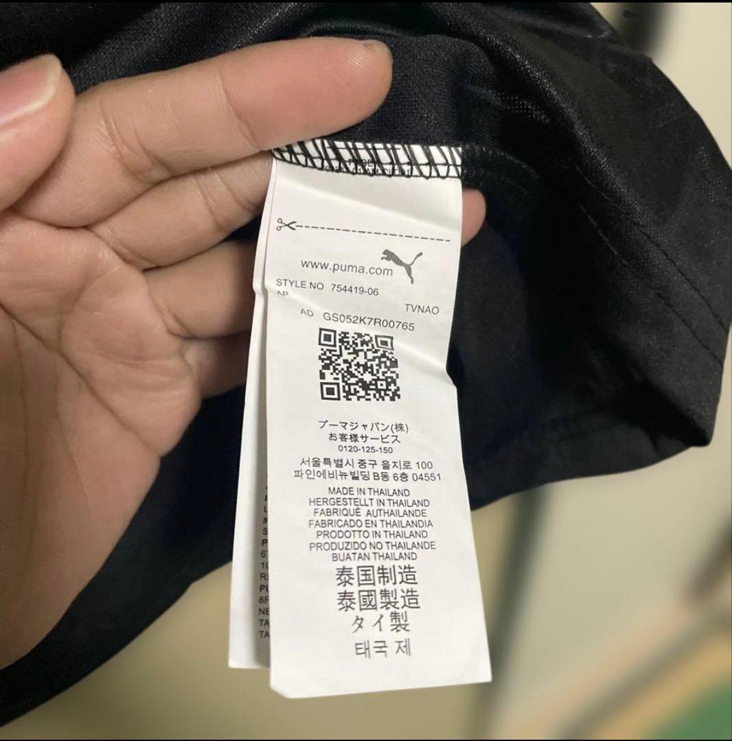 ポルトガル代表 ユニフォーム プーマ製 Lサイズ ブラックデザイン