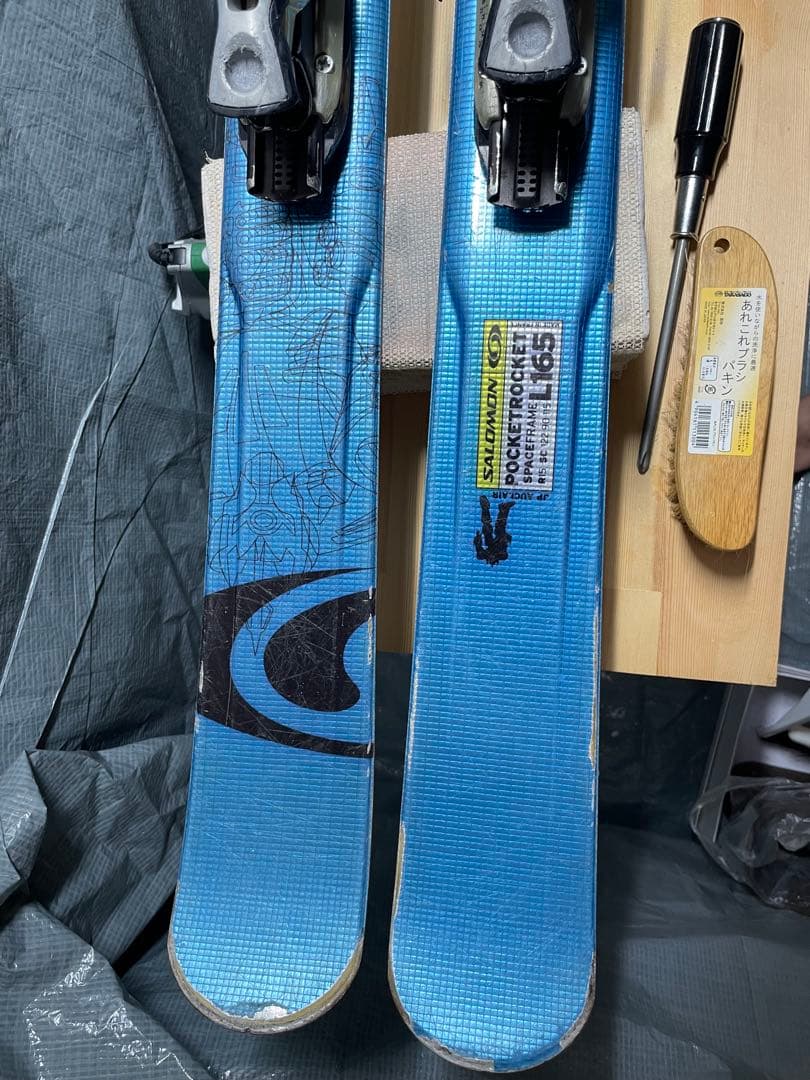 スキー SALOMON POCKET ROCKET 165cm
