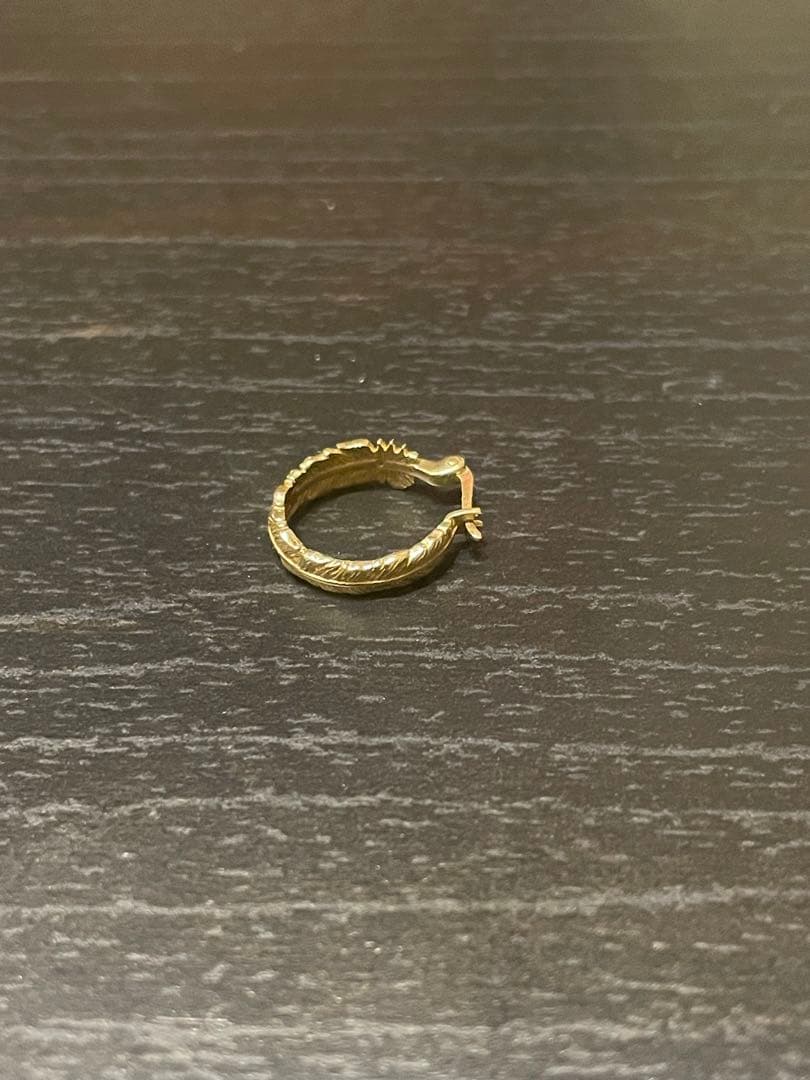 AVALANCHEイエローゴールドピアス