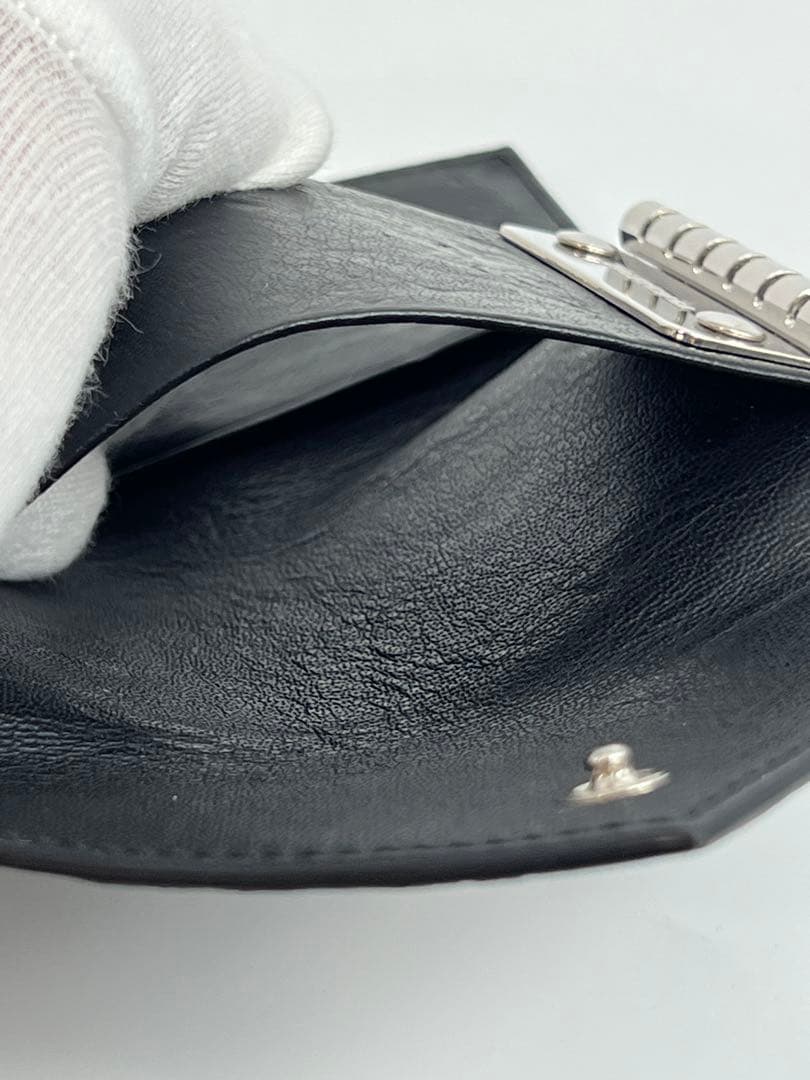 ✨美品✨BALENCIAGA バレンシアガ　ペーパー ６連キーケース ブラック
