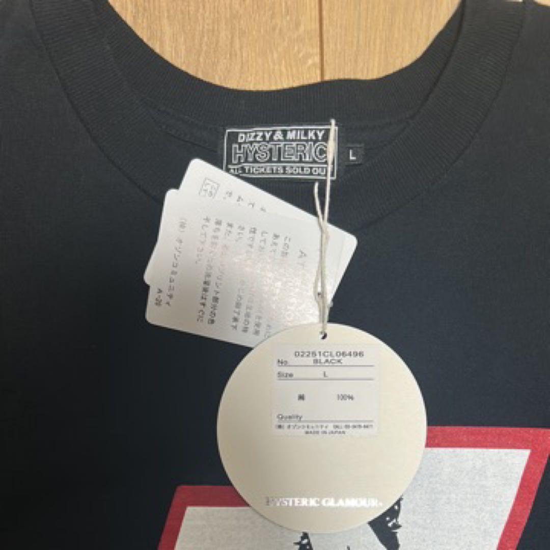 HYSTERIC GLAMOUR ブラック 長袖カットソー L