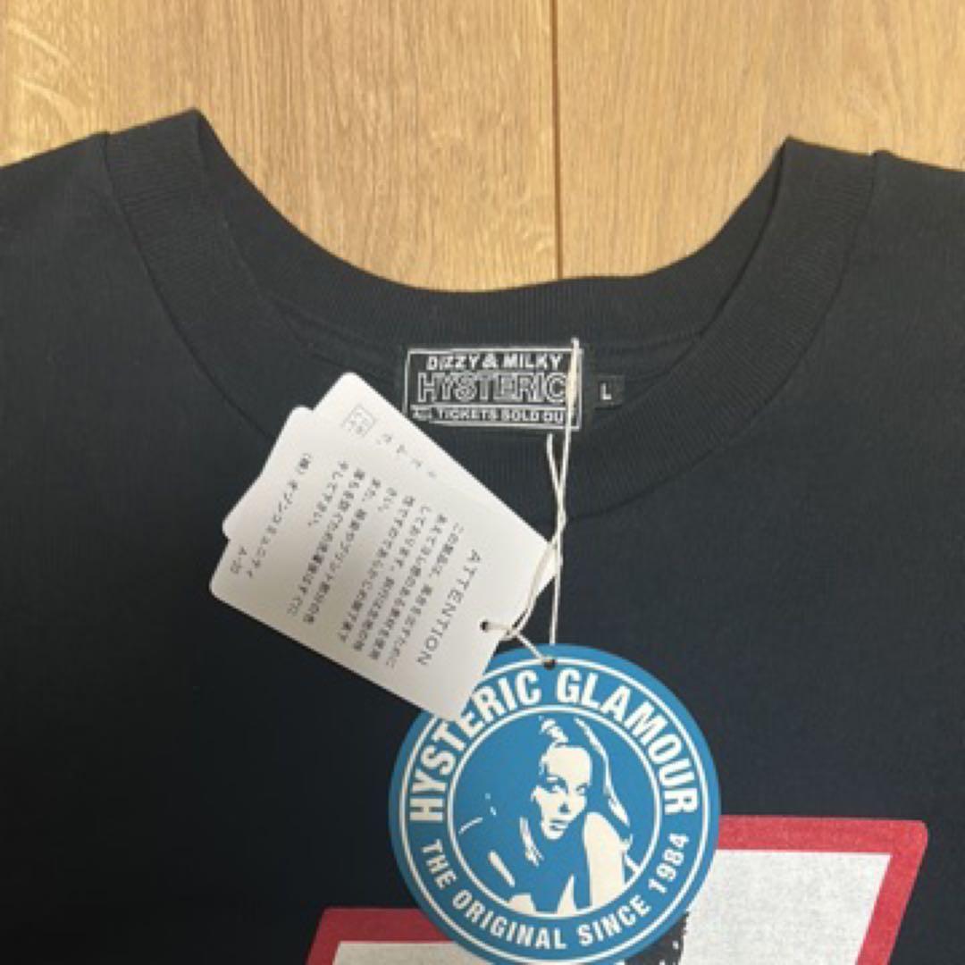 HYSTERIC GLAMOUR ブラック 長袖カットソー L