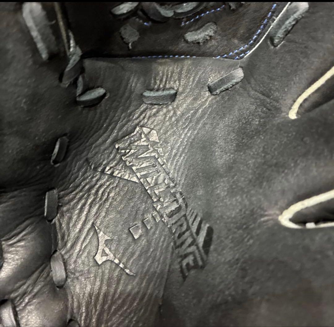 Mizuno Wild Drive グローブ 黒/青