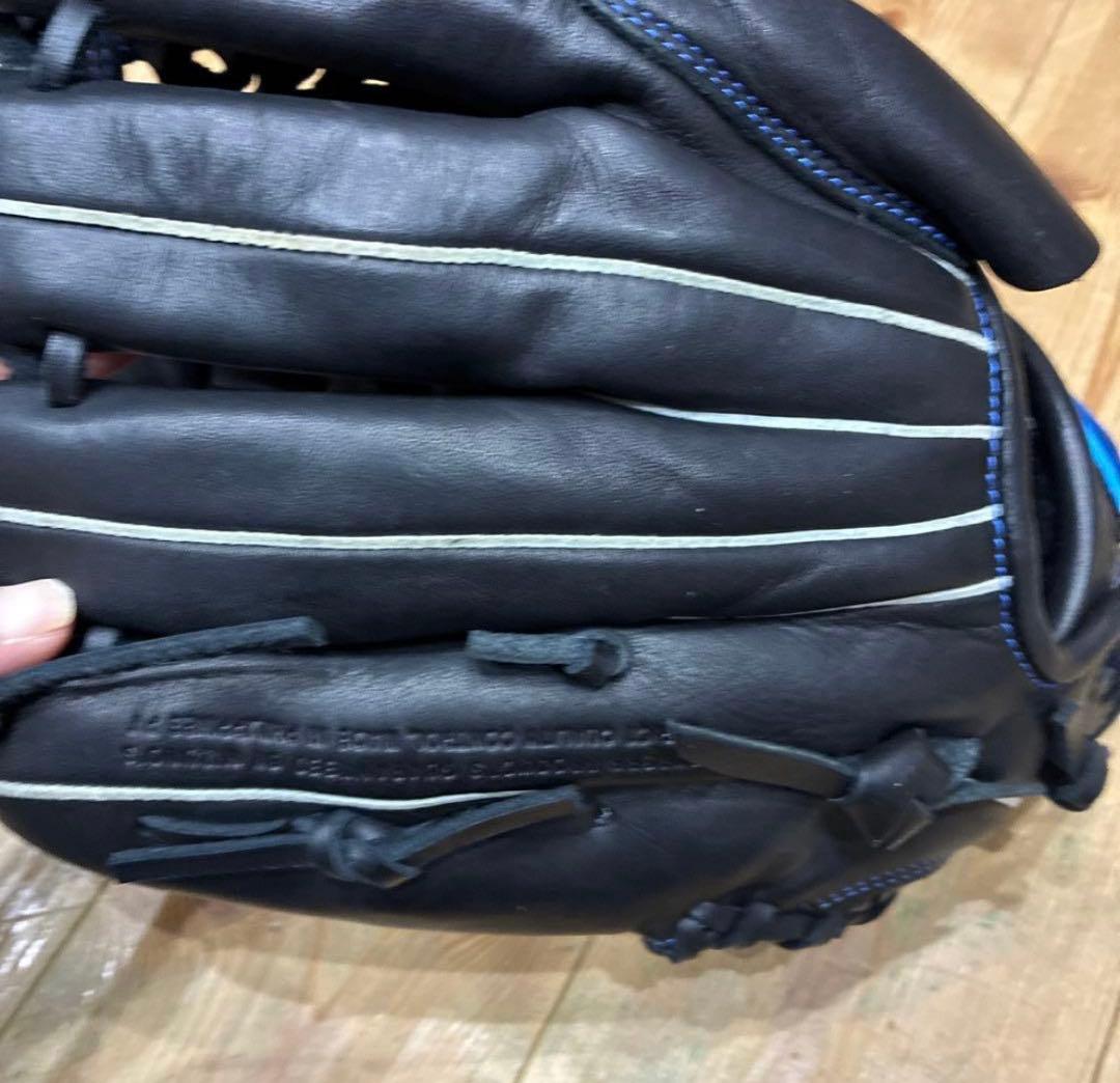 Mizuno Wild Drive グローブ 黒/青