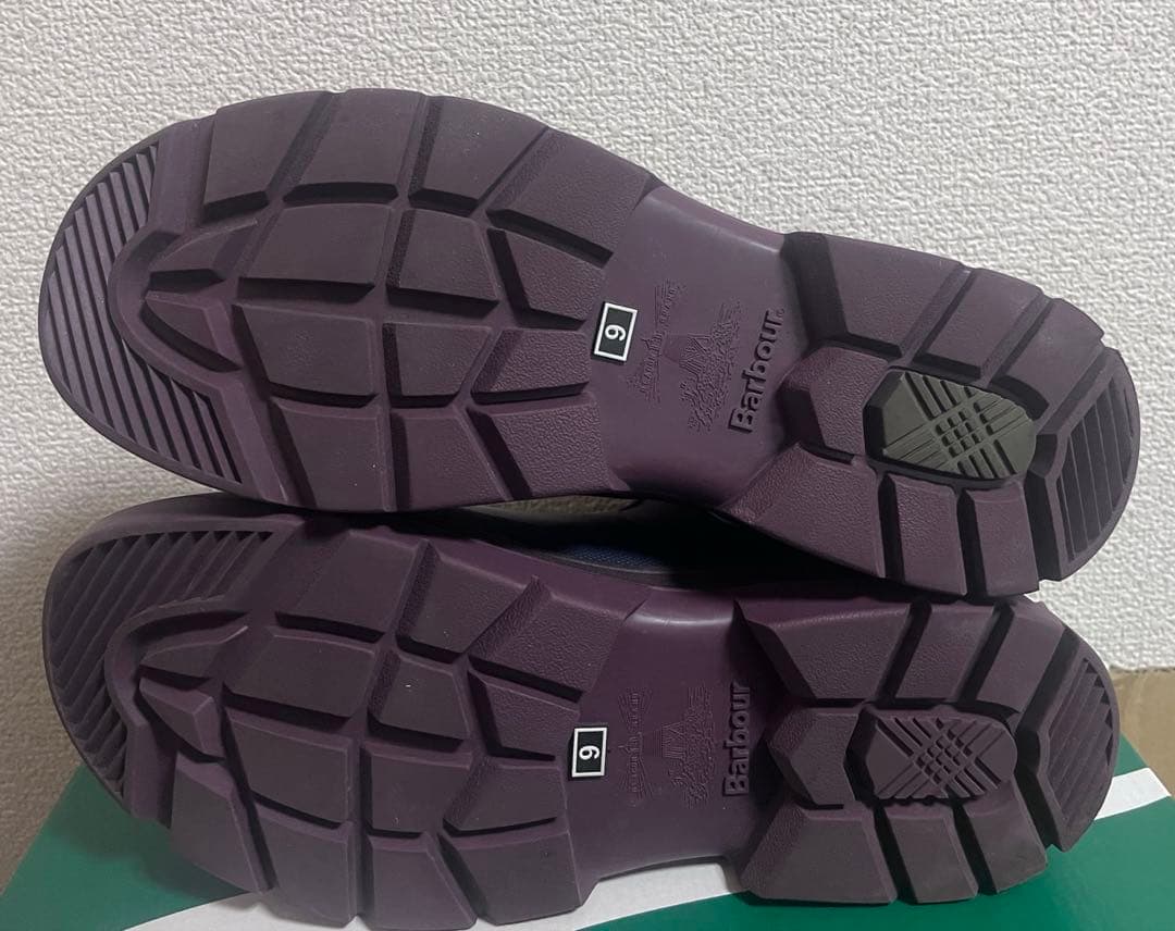 おっくん　PaulSmith×Barbour　コラボ レインブーツ　28