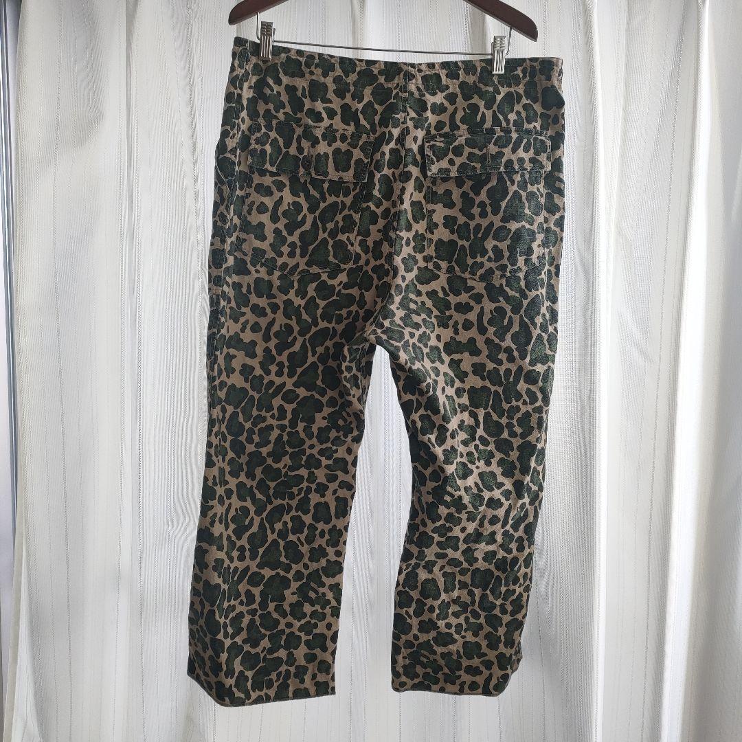 Needlesヒョウ柄 ワークパンツ Mサイズ