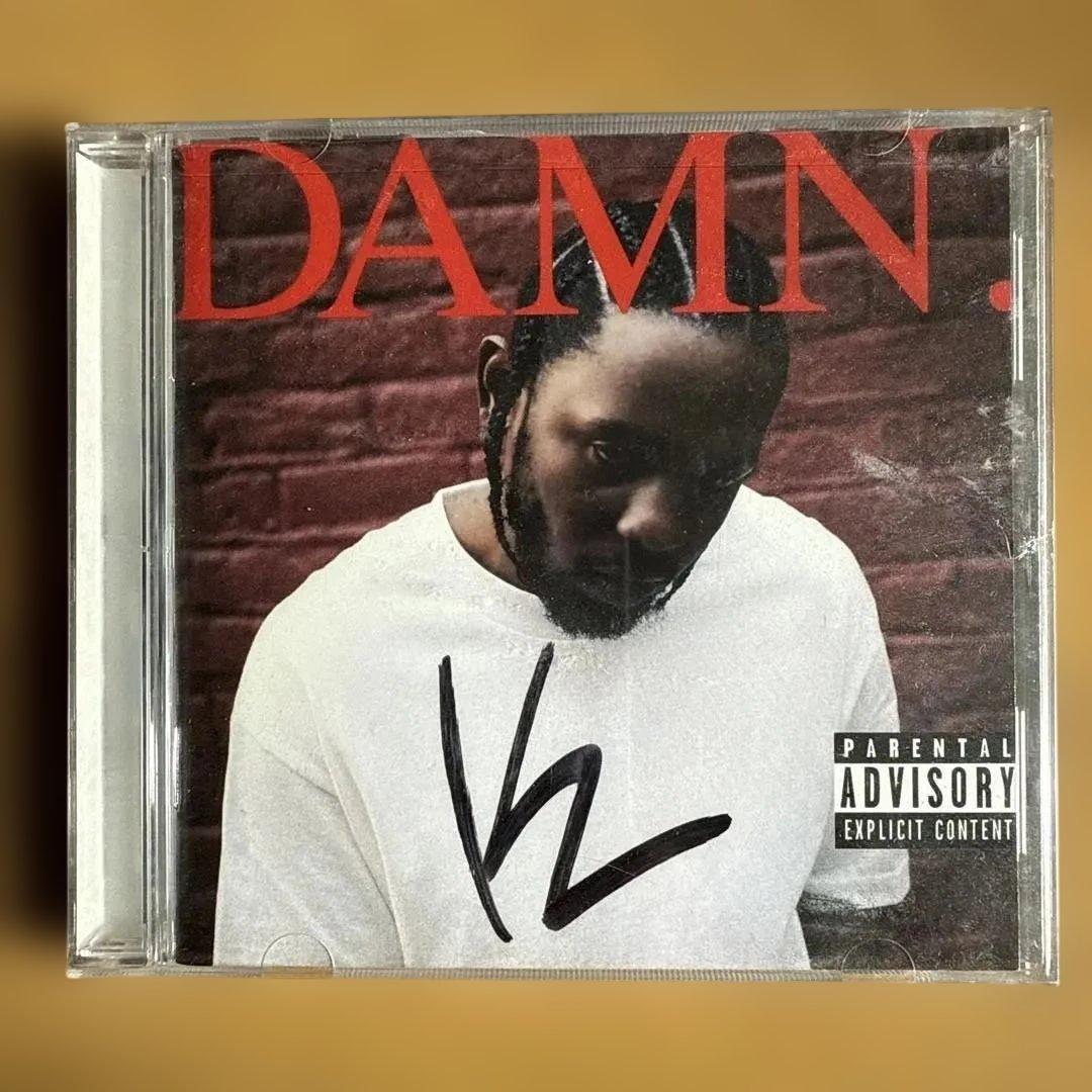 新品未開封 Kendrick Lamar DAMN. サイン入りCD