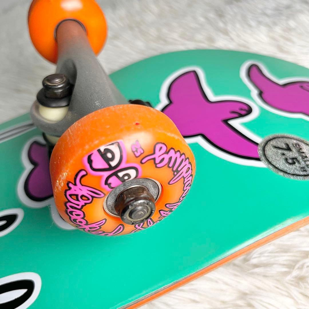 【美品】KROOKED クルキッド スケートボード コンプリート