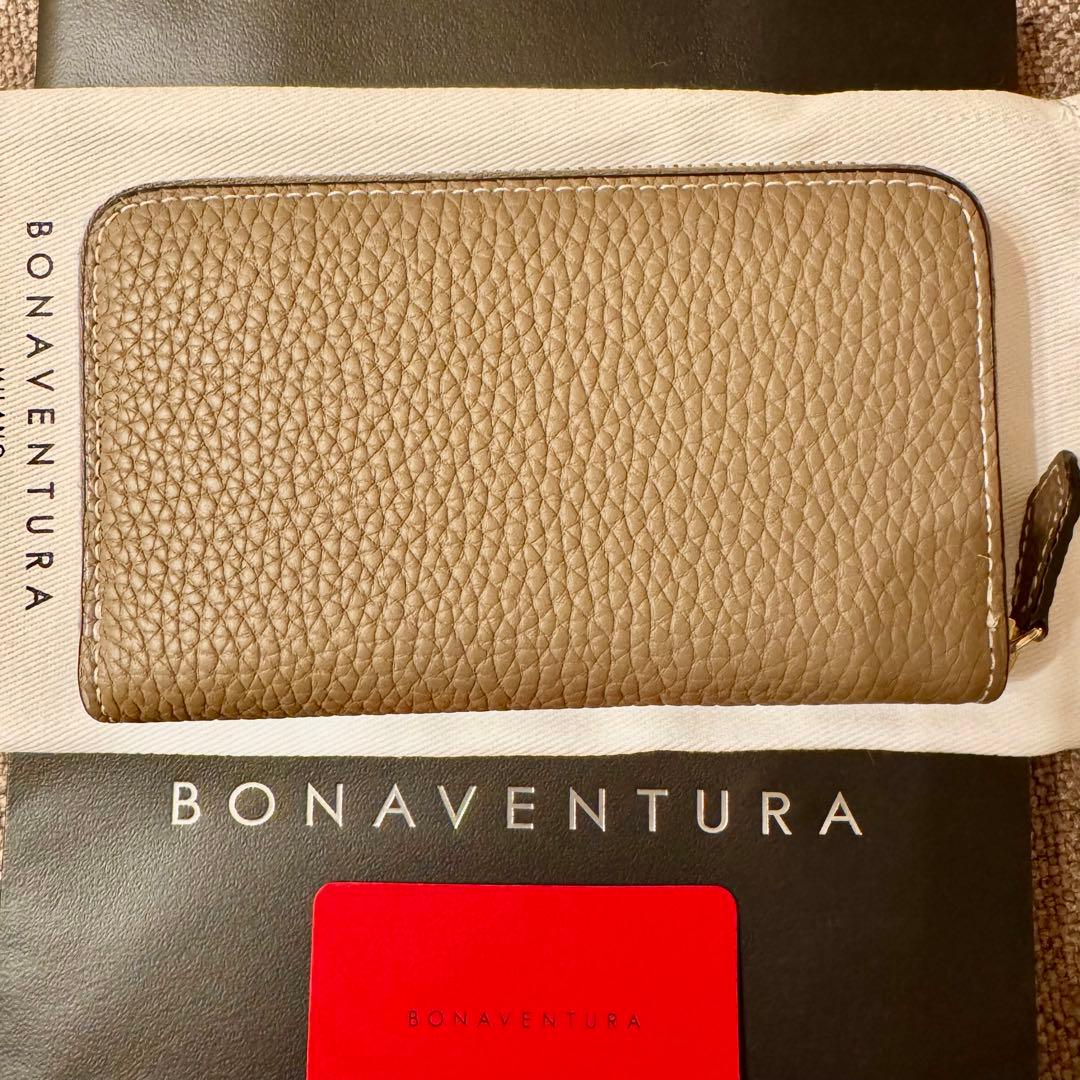 新品未使用 ボナベンチュラ 新作 コンパクトウォレット シュリンクレザー