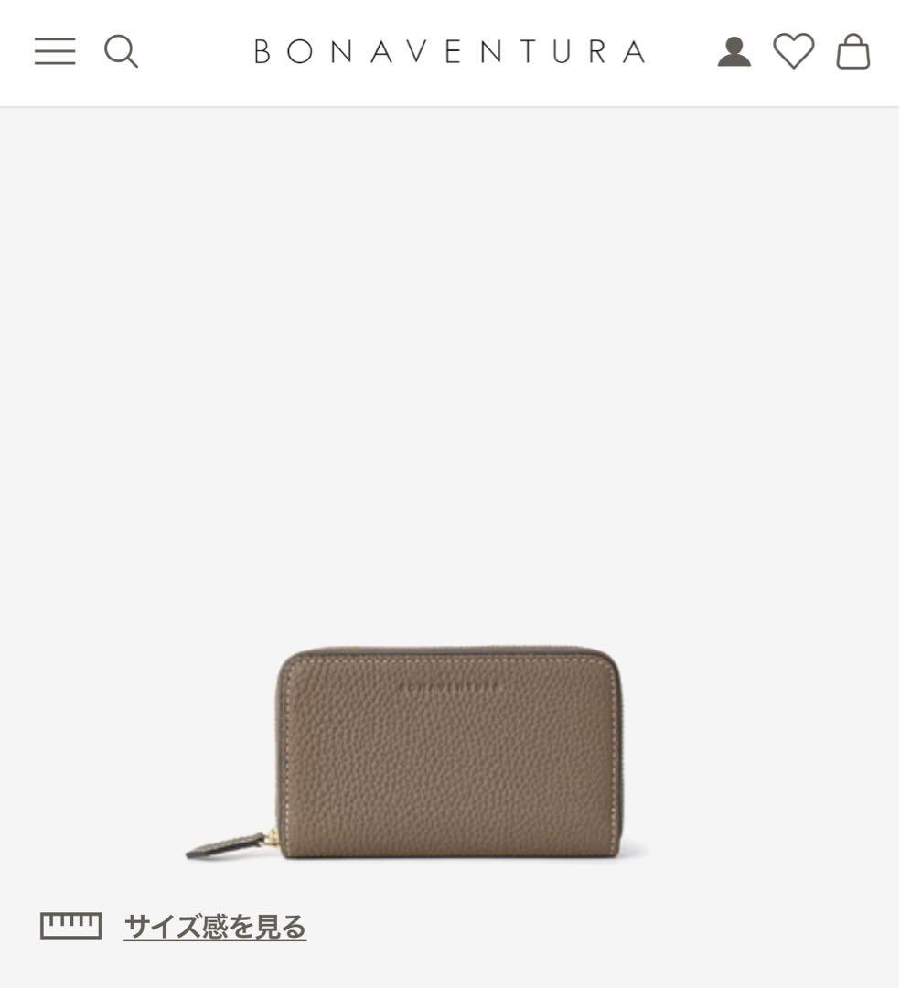 新品未使用 ボナベンチュラ 新作 コンパクトウォレット シュリンクレザー