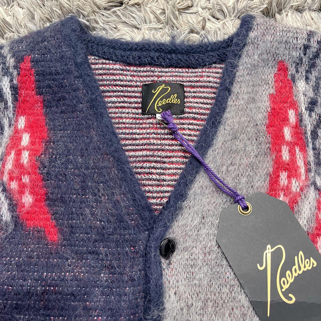 タグ付き✨ Needles 宮脇咲良着用22AW パピヨン モヘヤカーディガン