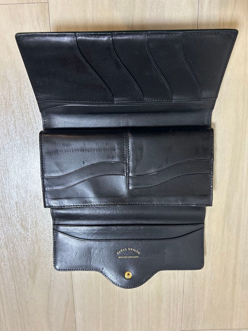 ネイタルデザイン 長財布 グリーン