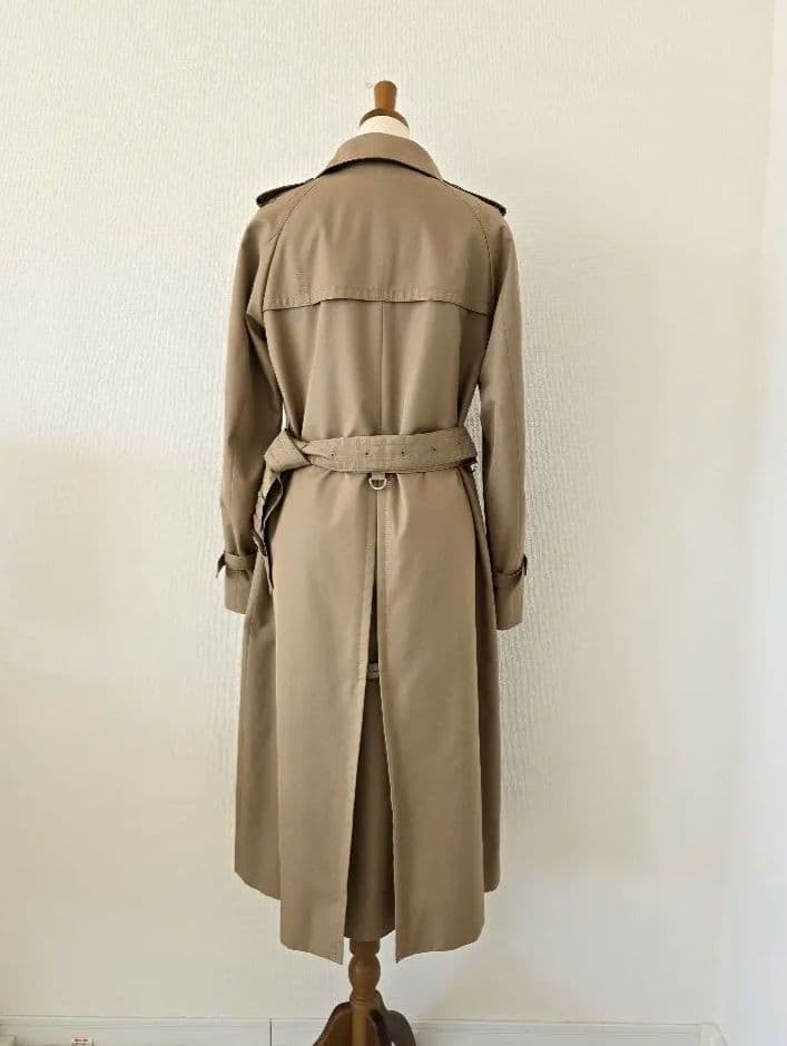 カスタム仕様Aquascutum トレンチコート大草直子ロングモデル