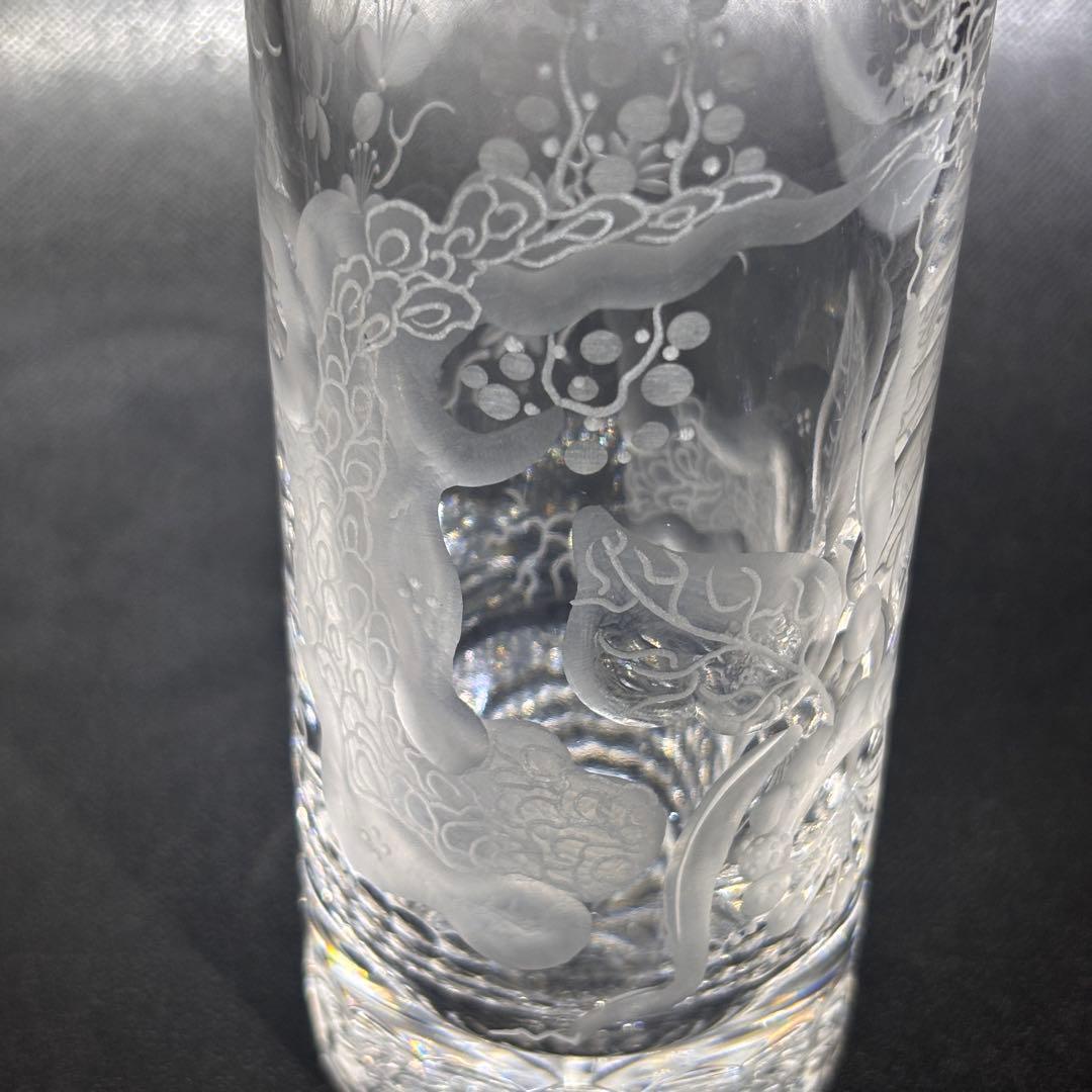 あひる★希少！新品・未使用品！マイセン クリスタル花瓶 クリスタルグラス