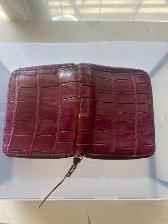 み*ん様 定価10万円以上！BRU NA BOINNE クロコウォレット　希少パ