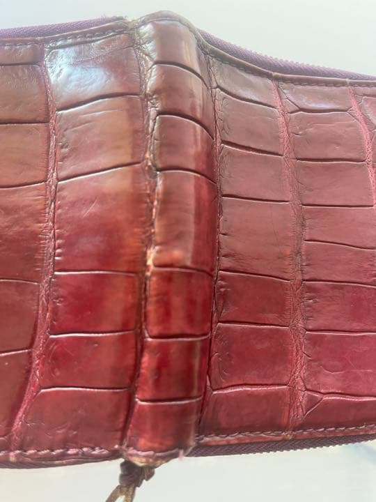 み*ん様 定価10万円以上！BRU NA BOINNE クロコウォレット　希少パ