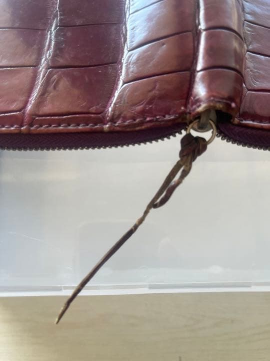 み*ん様 定価10万円以上！BRU NA BOINNE クロコウォレット　希少パ