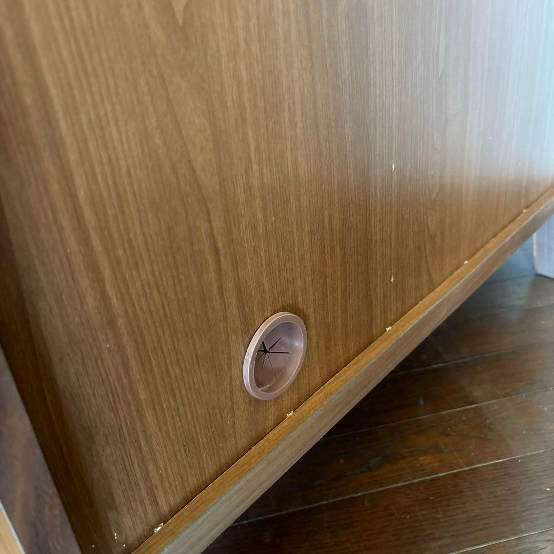 【美品】サイドボード スクエア ウォールナット 大川家具