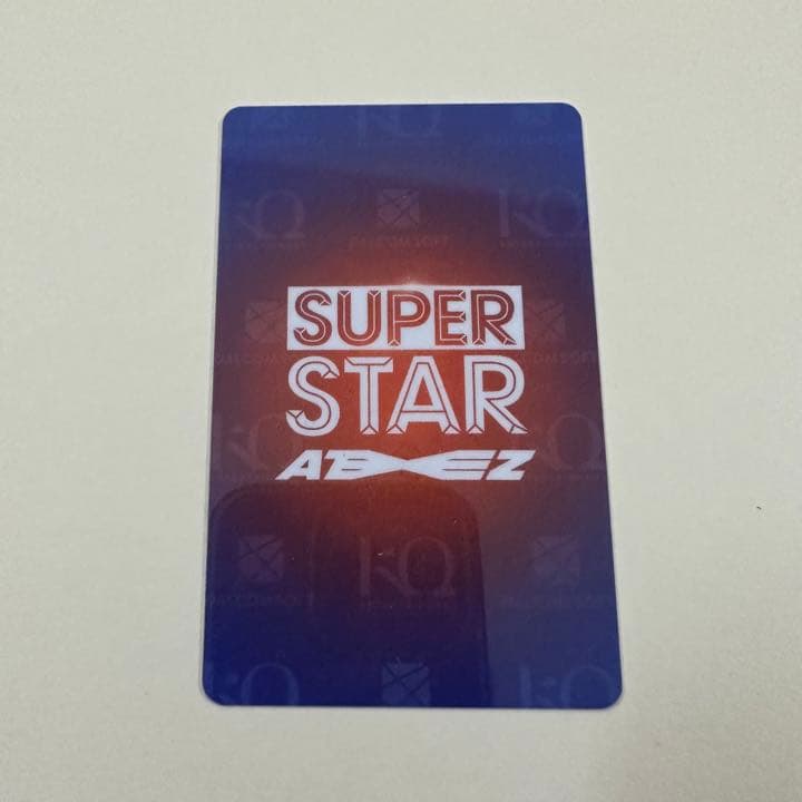 ATEEZ superstar ssatz PVC トレカ ユノ ソウルコン