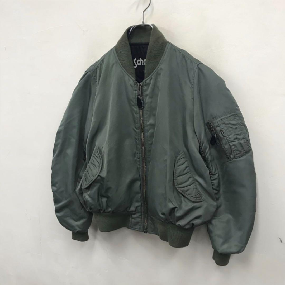 美品 90s Schott ma-1 flight jacket