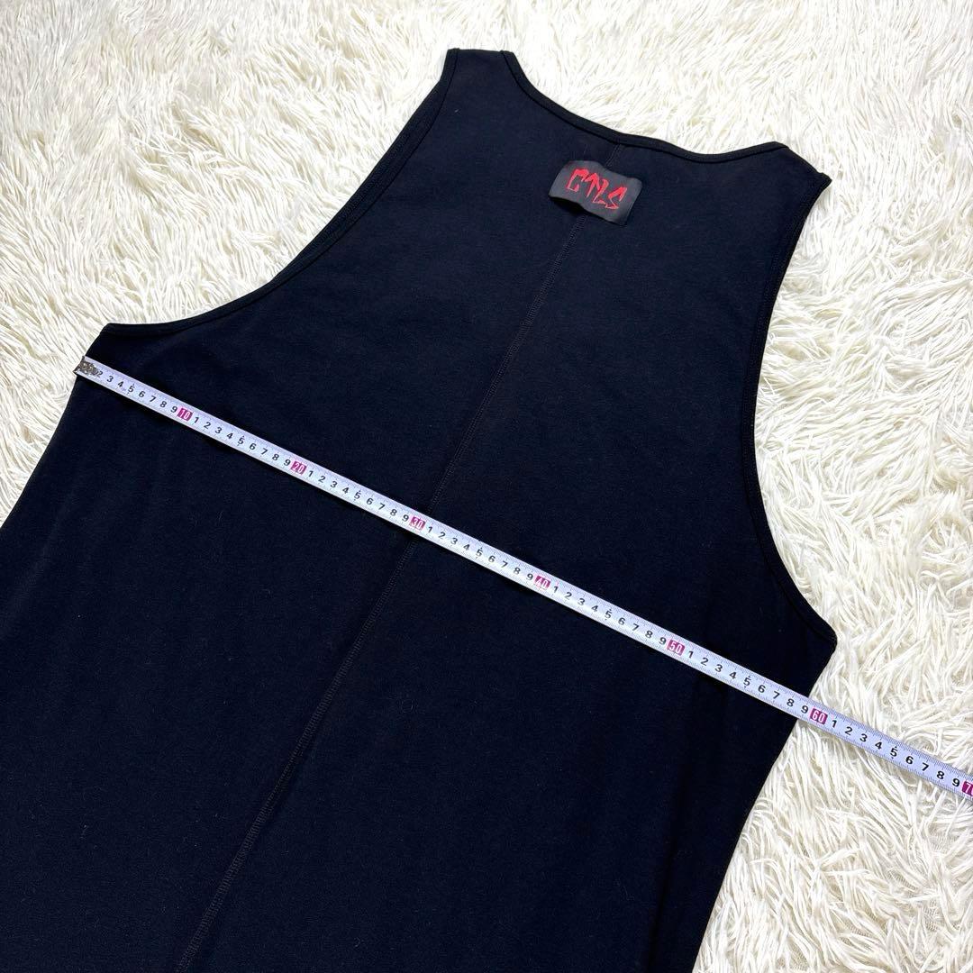 美品、カタリスト、CVTVLIST、ロングタンクトップ、インナー、黒