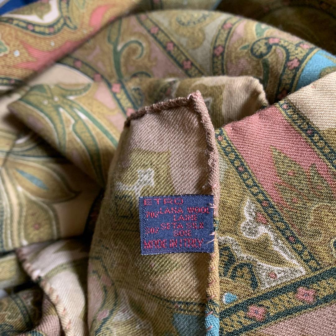 エトロ　大判ストールショール