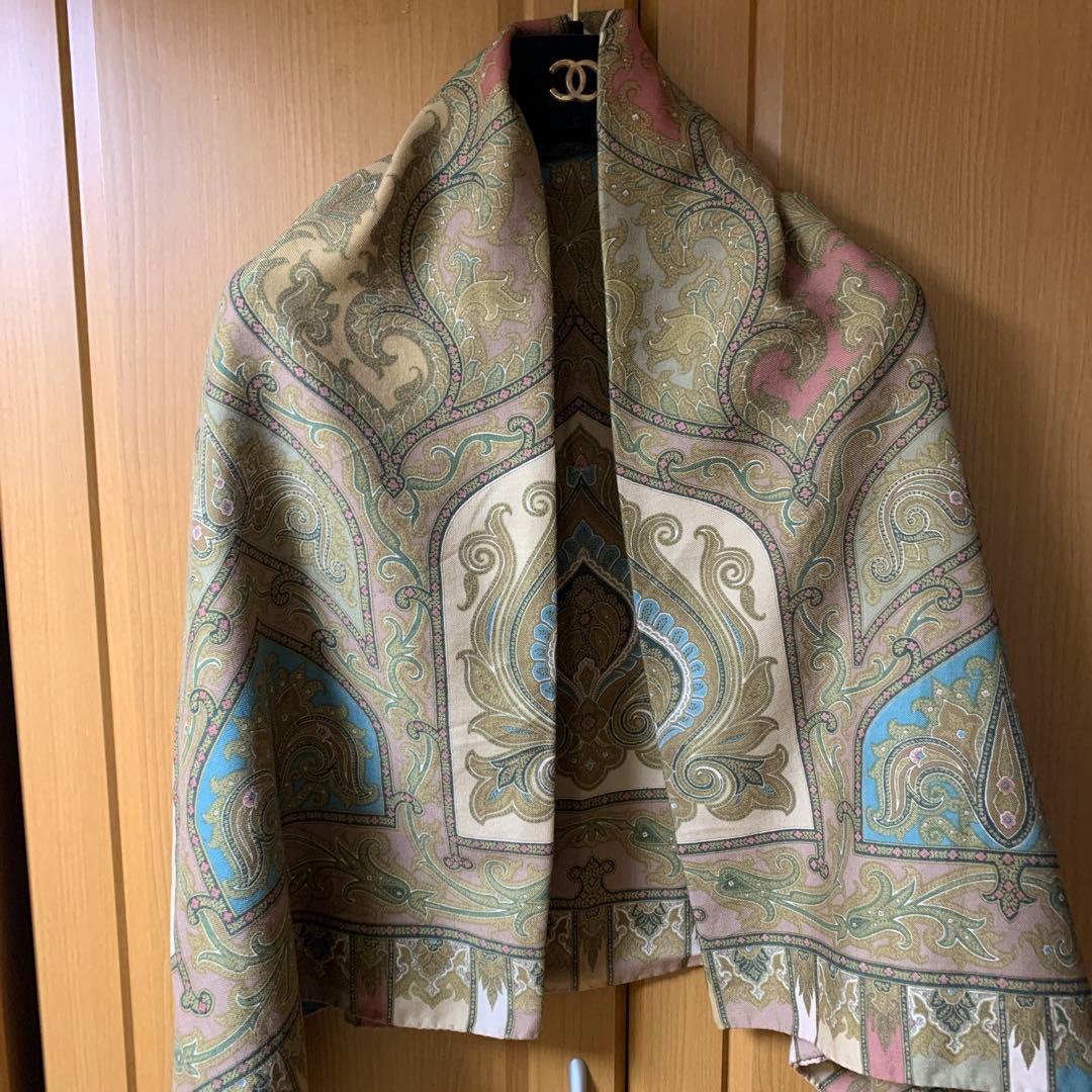 エトロ　大判ストールショール