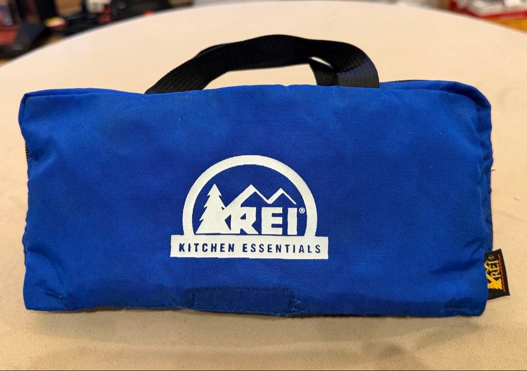 REI (旧ロゴ) ヴィンテージ キャンプ キッチン オーガナイザーポーチ