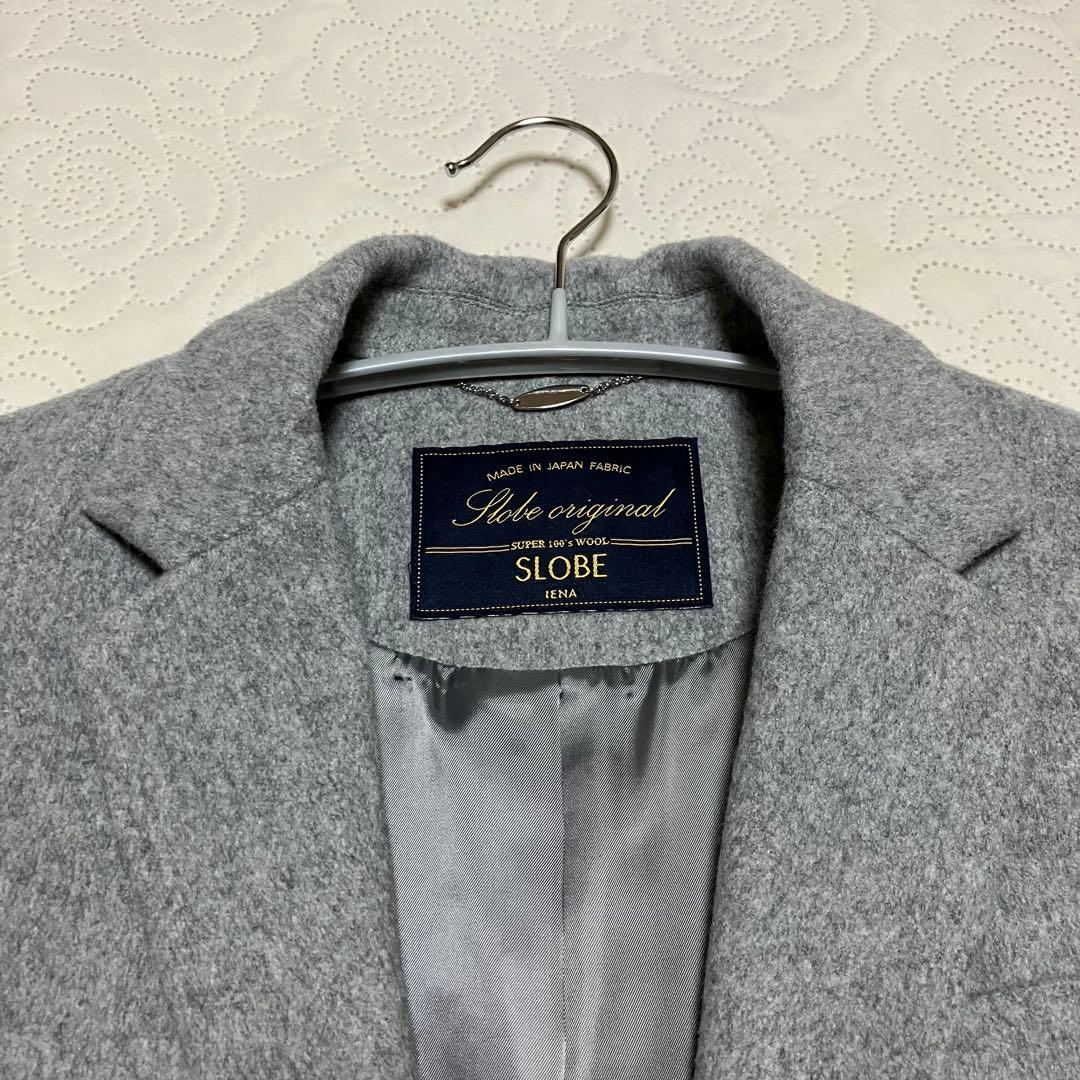 未使用級！SLOBE IENA スローブイエナ チェスターコート ウール Ｍ