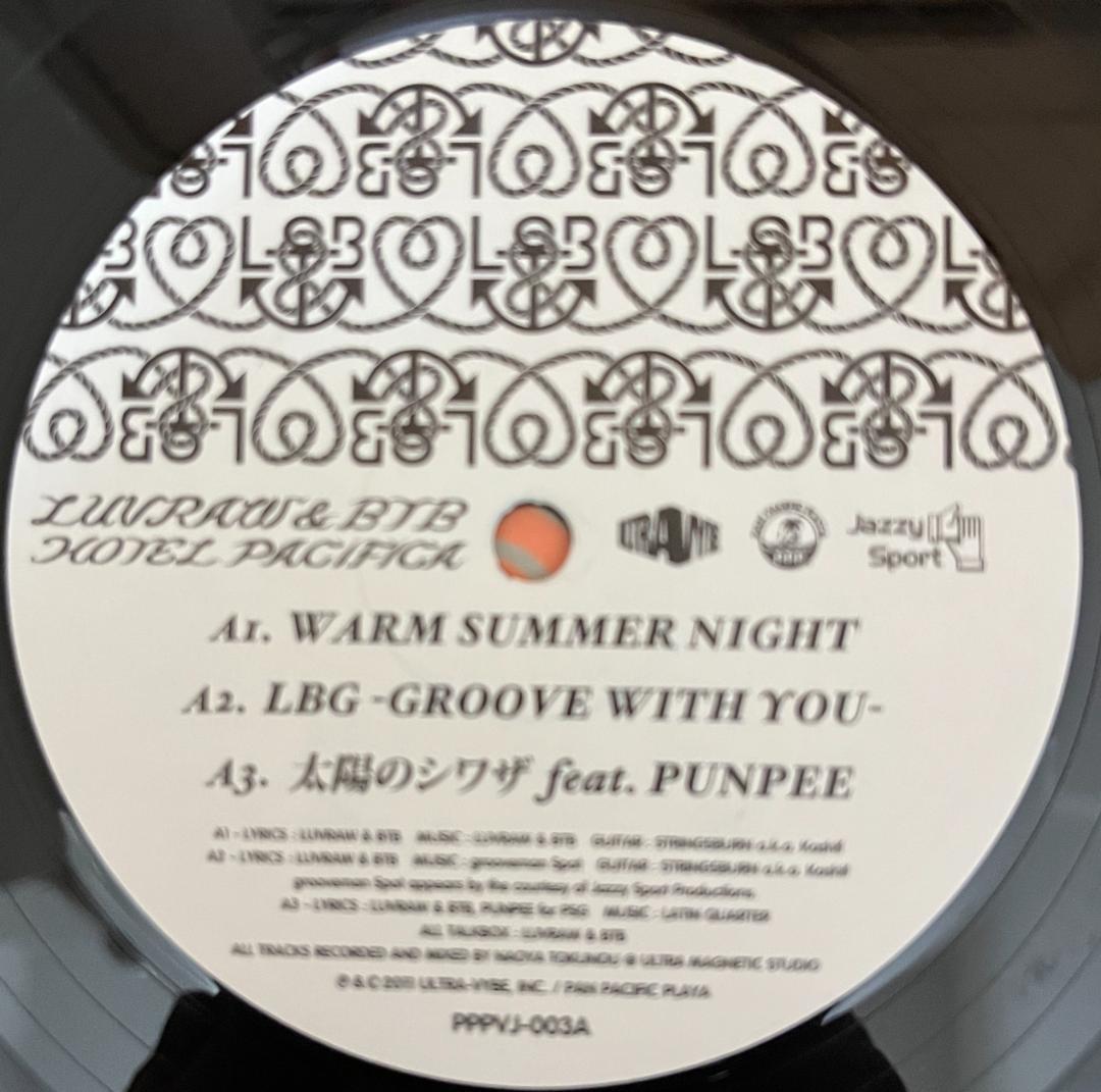 邦楽 (LP) Luvraw & BTB / Hotel Pacifica