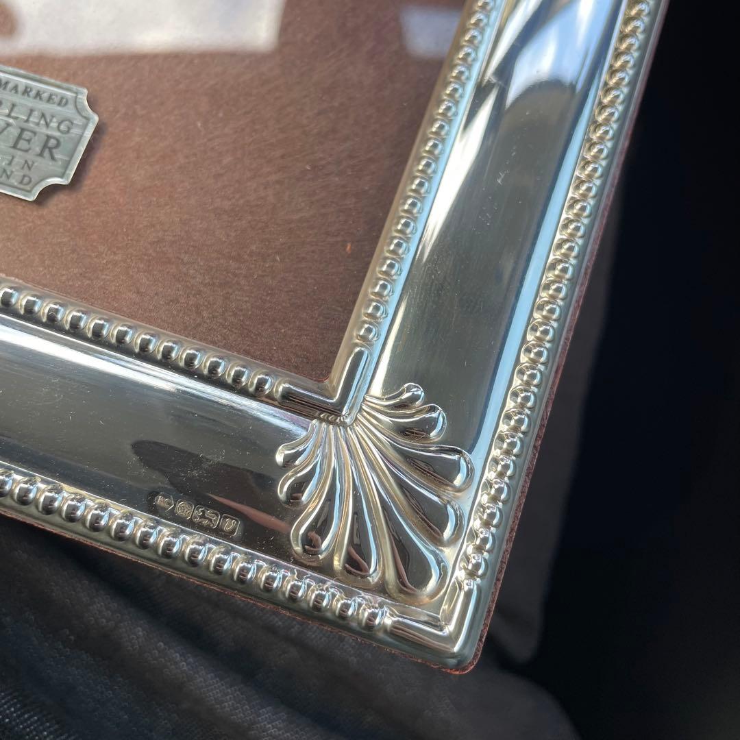 Carrs カース　イングランド　スターリングシルバー　フォトフレーム　純銀製